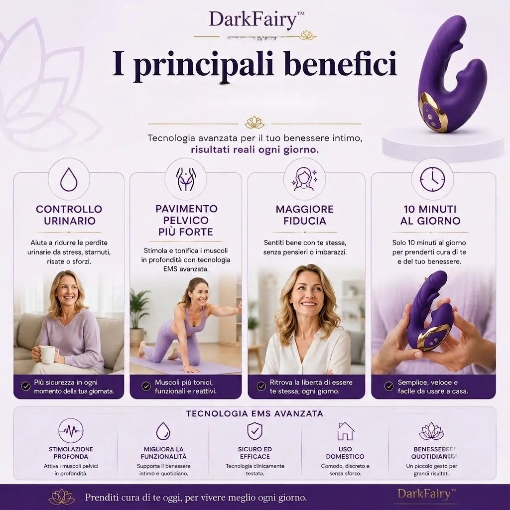 💥DarkFairy KitPavimento PelvicoForteTrasformazione90 Giorni
