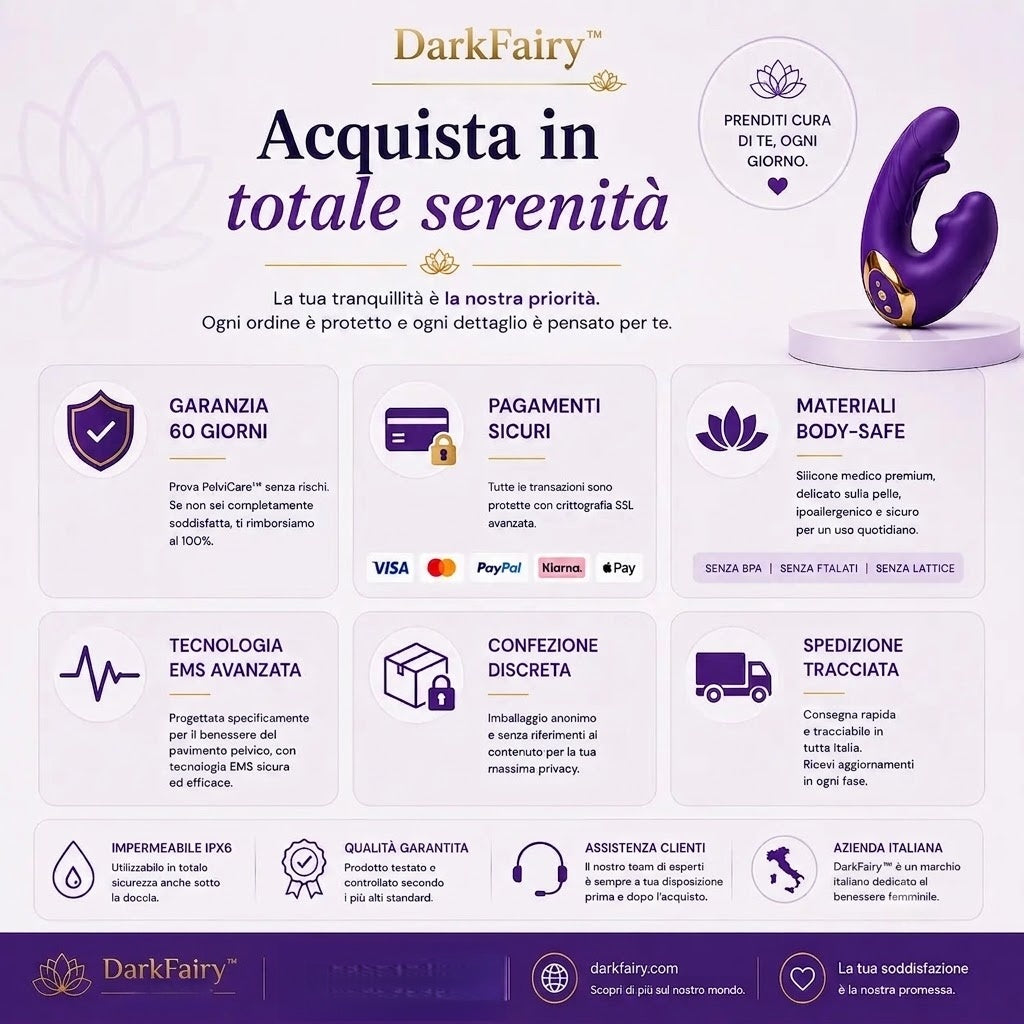 💥DarkFairy KitPavimento PelvicoForteTrasformazione90 Giorni