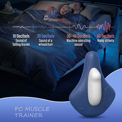 Wireless Charging PC Muscle Massager Kegel Trainer Pelvic Floor Muscle Exercise Artifact for Men and Women Middle-aged and Elderly Fitness