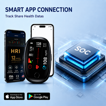 HRI 12-In-1 Non-Invasive Glucose Monitor – Smarter Daily Wellness Tracking