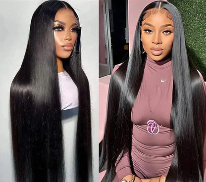 250% Density Glueless HD Lace Straight Wig