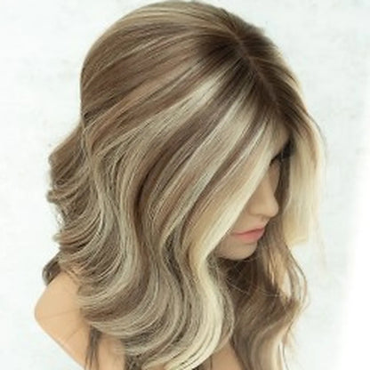 100% Real Human Hair Topper Natural Volume in Seconds