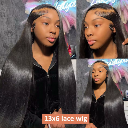 250% Density Glueless HD Lace Straight Wig