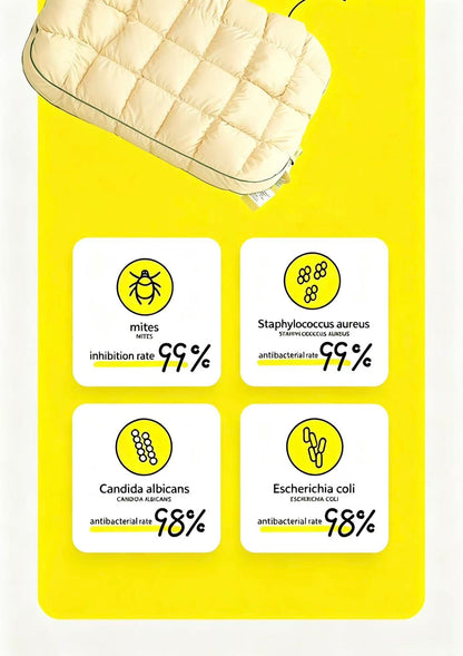 100% Cotton Pineapple Bun Pillows, Neck Support Pillows for Adults, Improve Sleep, Available in Pair & Single Pack