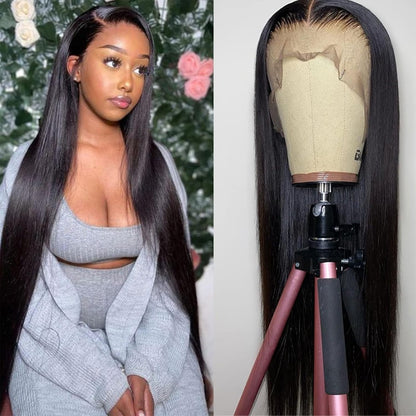 bunGiol 5x5 Glueless Wigs Human Hair Pre Plucked Pre Cut 24 Inch Body Wave Lace Front Wigs Human Hair 180% Put on And Go Glueless Wig For Black Women