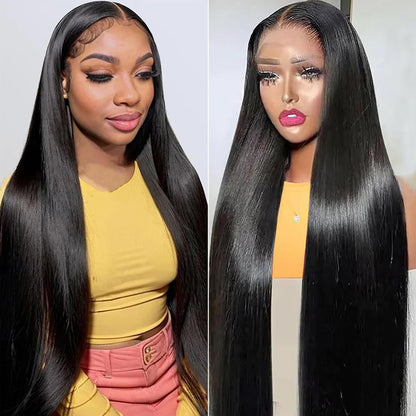 bunGiol 5x5 Glueless Wigs Human Hair Pre Plucked Pre Cut 24 Inch Body Wave Lace Front Wigs Human Hair 180% Put on And Go Glueless Wig For Black Women