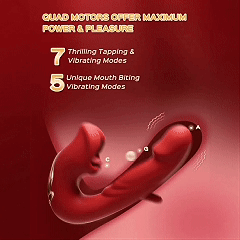 💥2026  New AI Sync G-Spot Vibrator Support APP control 💞 7 Vibration & 5 Licking Modes + Free Mystery Gift | 30-Day Fast Refund