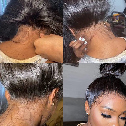 250% Density Glueless HD Lace Straight Wig