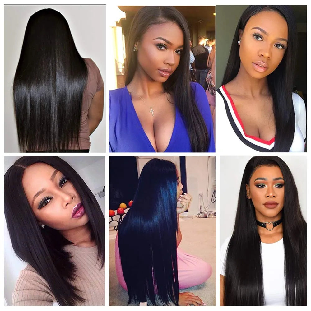 250% Density Glueless HD Lace Straight Wig