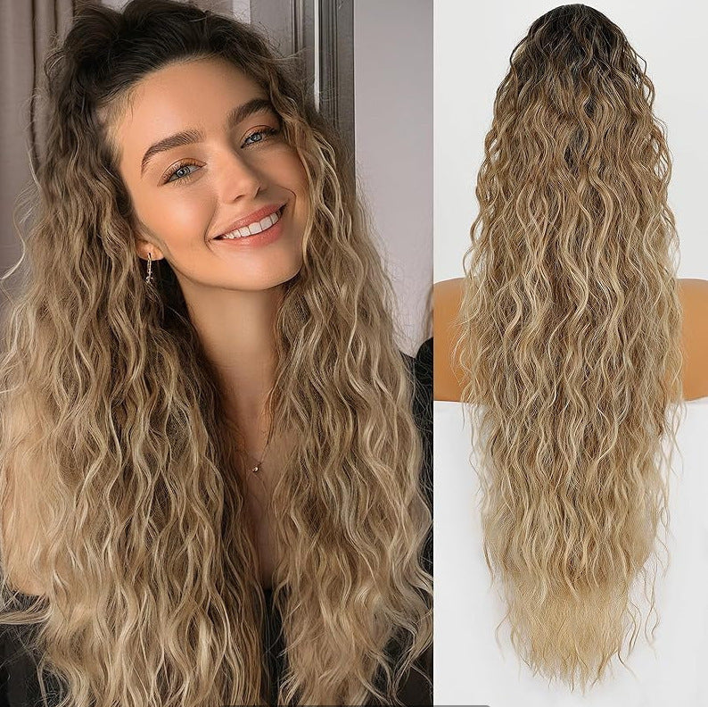 European & American Style Hair Clip Wig