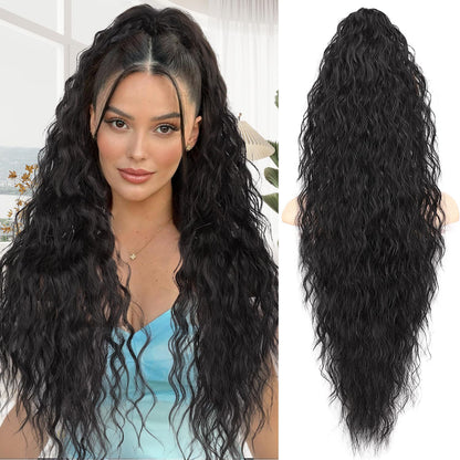 European & American Style Hair Clip Wig