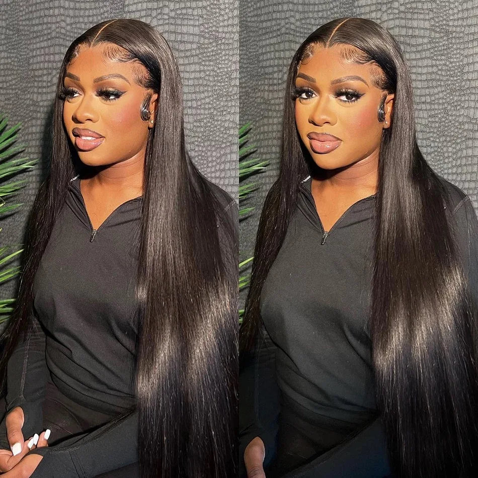 250% Density Glueless HD Lace Straight Wig