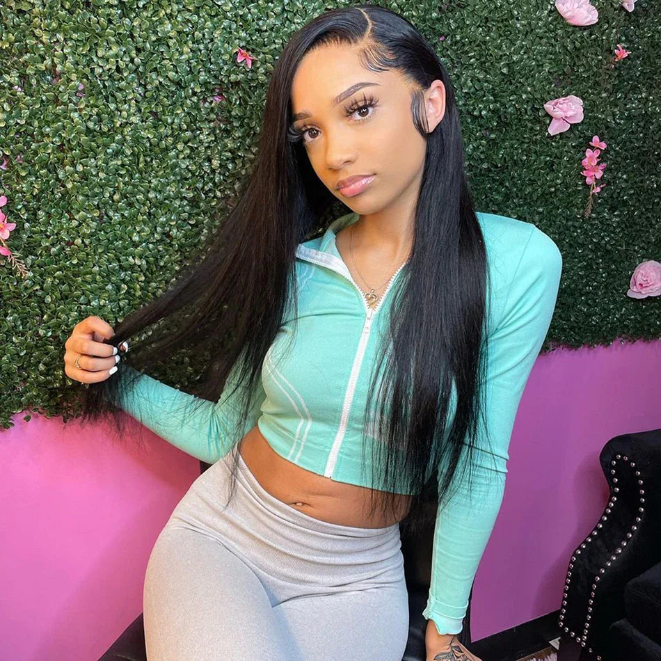 250% Density Glueless HD Lace Straight Wig
