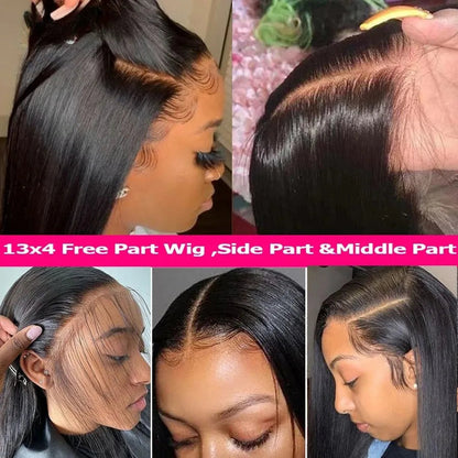 250% Density Glueless HD Lace Straight Wig