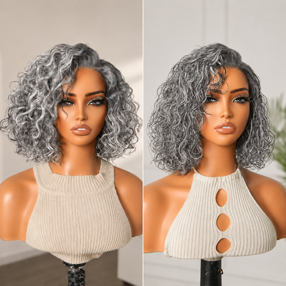 MIAOFIN🔥Final Hours—Up to 90% Off🔥Ready-to-Wear Glueless Curly Bob Wig