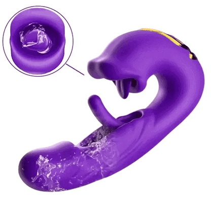 💖 2026 AI Smart G-Spot Massager with APP Control ✨ 7 Pulse Modes & 5 Tongue Teasing Patterns + Surprise Gift Included