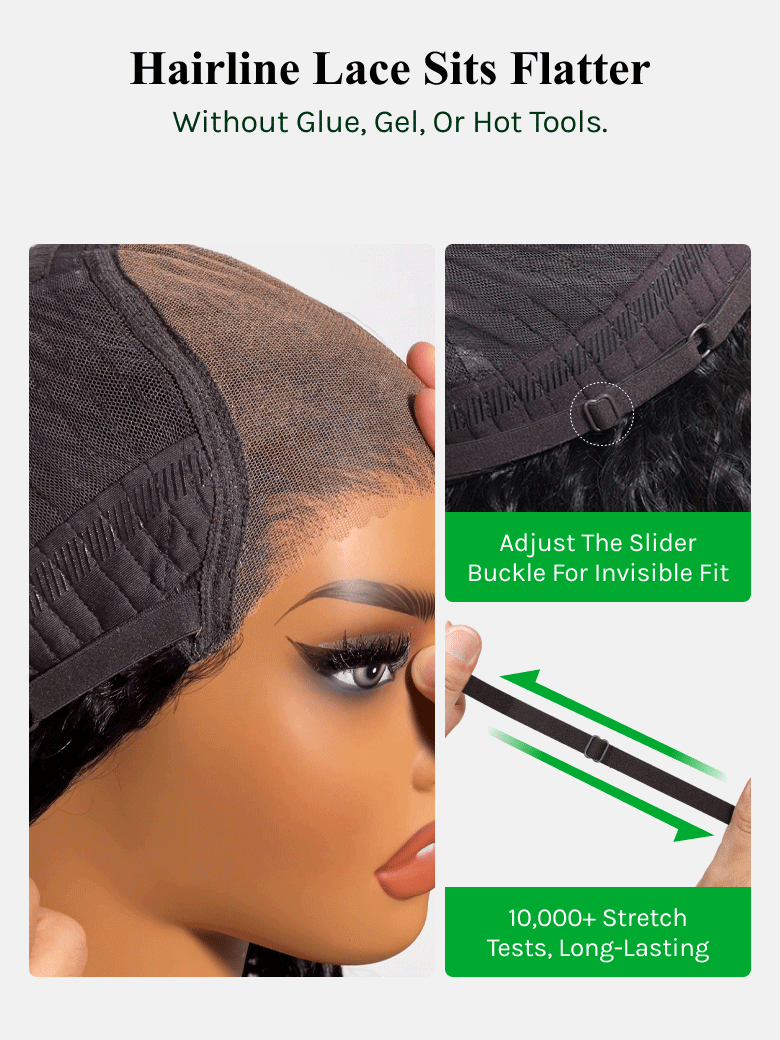 Ombre Chestnut Brown 13x4 Glueless Yaki Straight Human Hair Wig - Pre-Everything Wear & Go with Invisi Drawstring